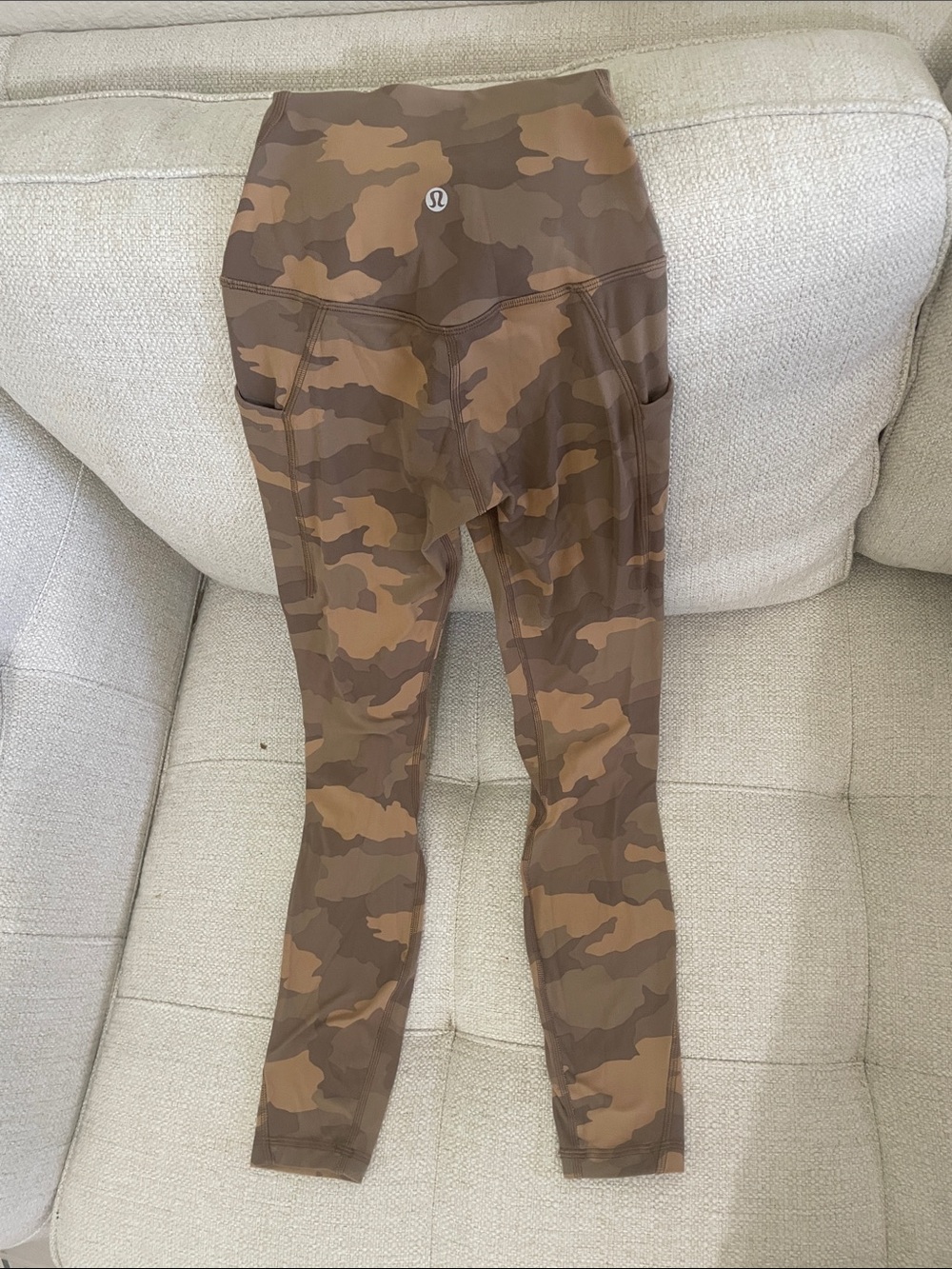 lululemon Athletica Brown & Tan Camo Leggings